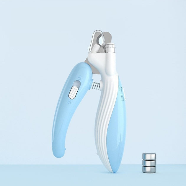 VelvetPaws LightClip™ — Pet Nail Clipper with LED Light
