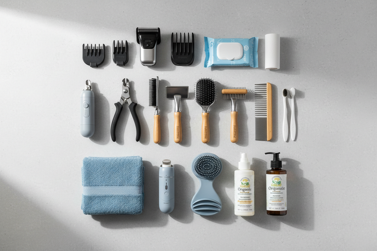 устройства и пренадлежности для ухода за домашними животными