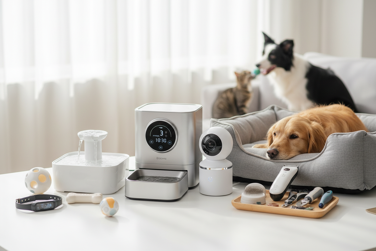 продукты и устройства для улучшения жизни домашних животных